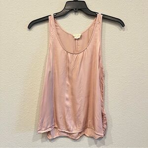 Nation LTD Champange Satin Tank Size Medium